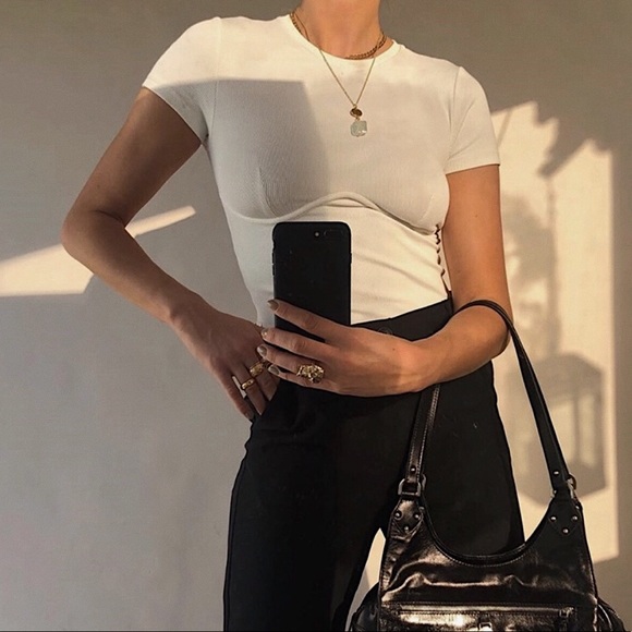 Tops - NEW With Tag | Blogger Fav Cotton Crop Top White M